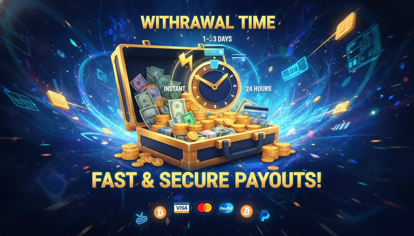 Udbetalingstid hos Comeon casino